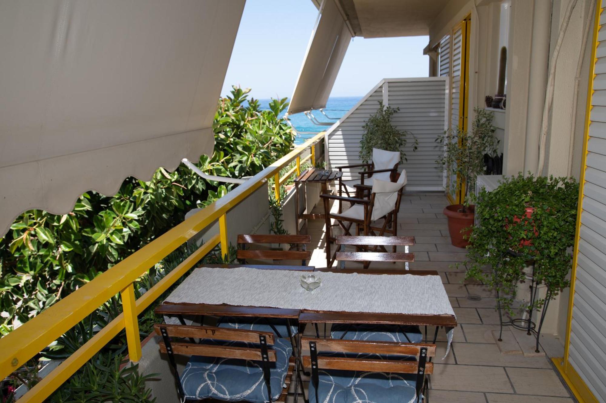 Eftihia Apartments By The Sea Rethymno  ภายนอก รูปภาพ